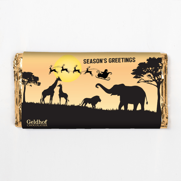 Safari Christmas Slab (90g)