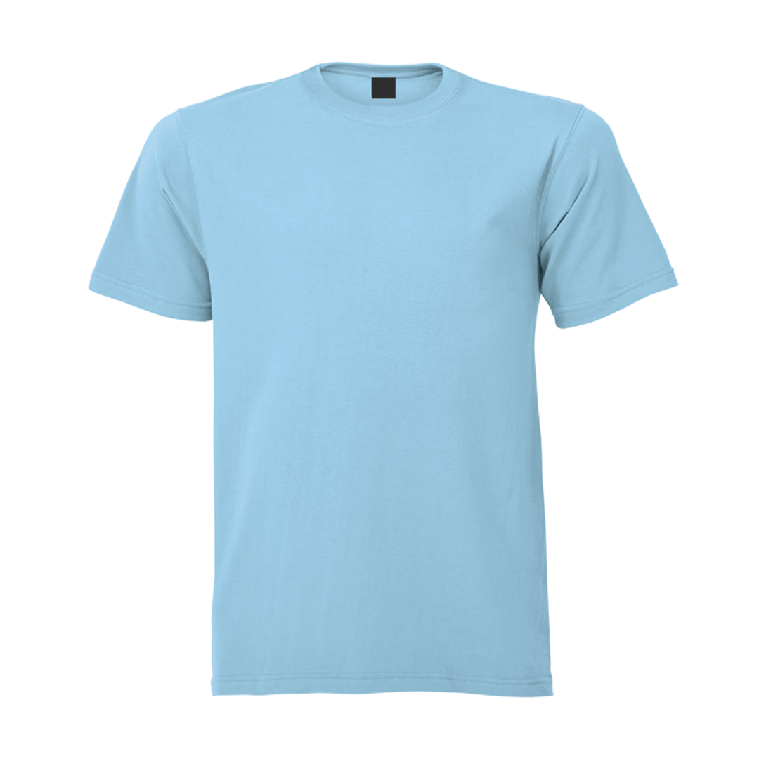 Sky Blue 145g Budget T-Shirts