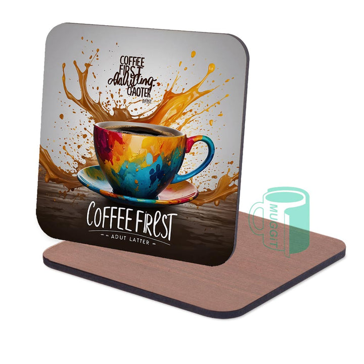 Sublimation Coaster Wood - product view 2