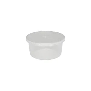Clear Plastic Tubs and Lids