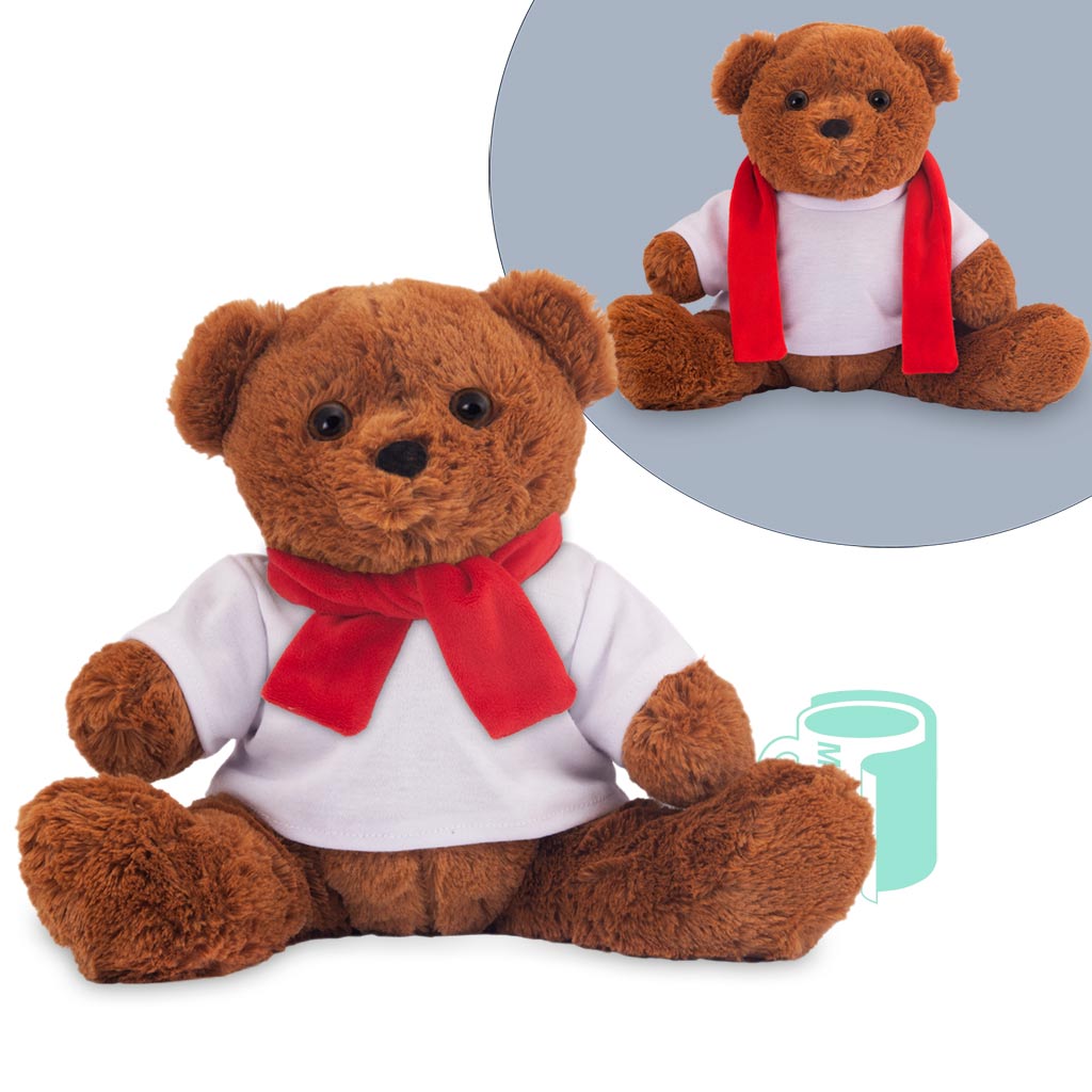 Teddy Bear Plush 25cm Winter - product view 1