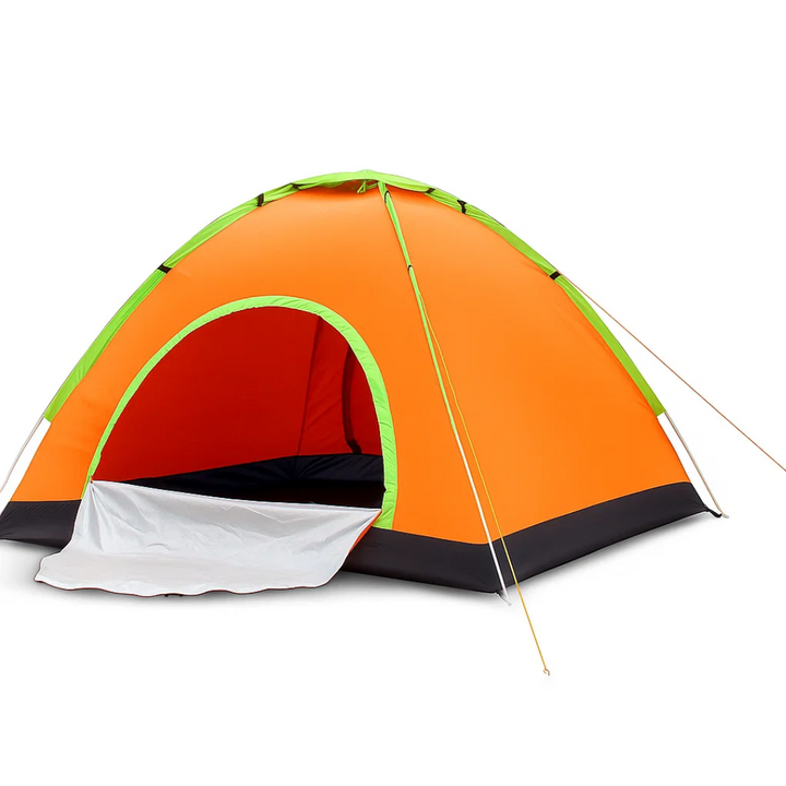 4-Person Camping Tent with Mosquito Net