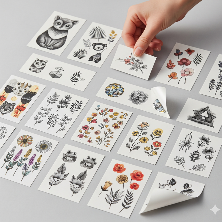 Kids Safe Temporary Tattoos Designs
