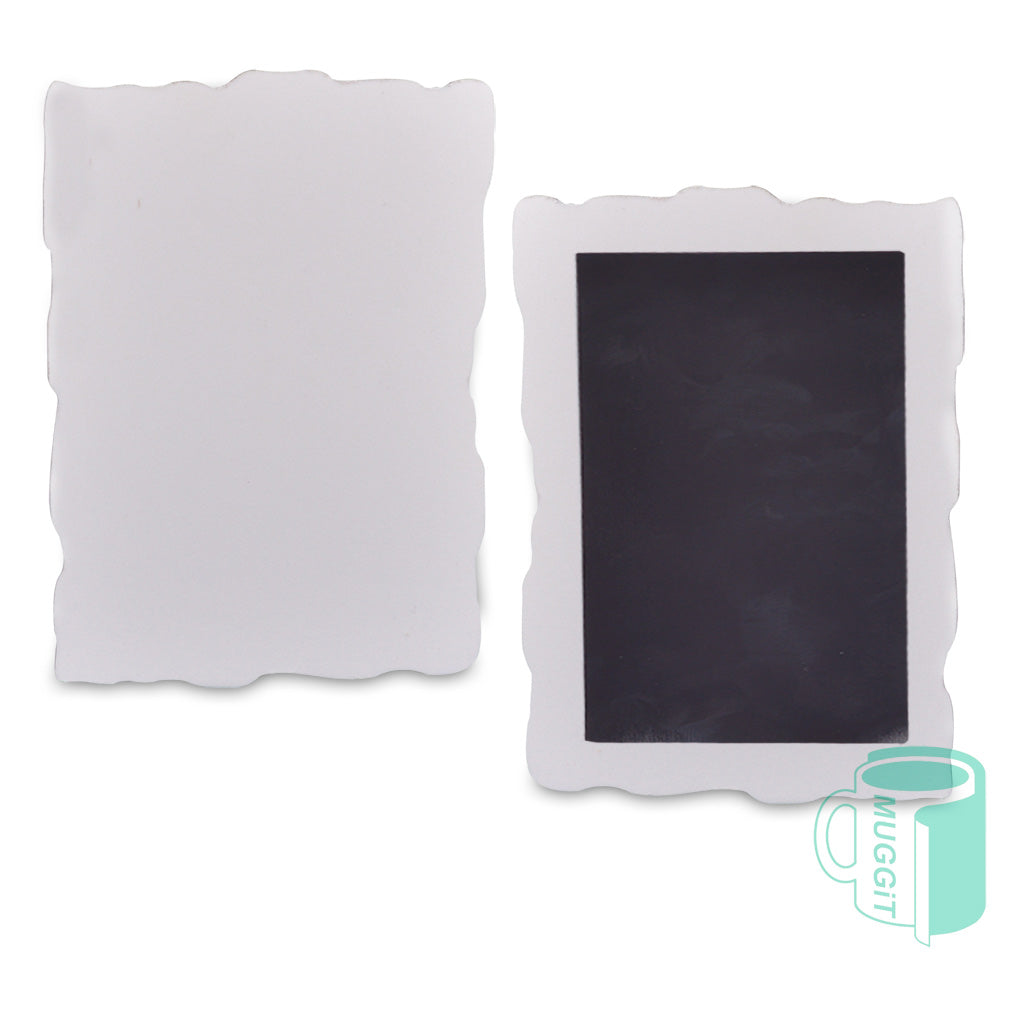 Wavy Sublimation Fridge Magnet - Pack of 5 - product view 1