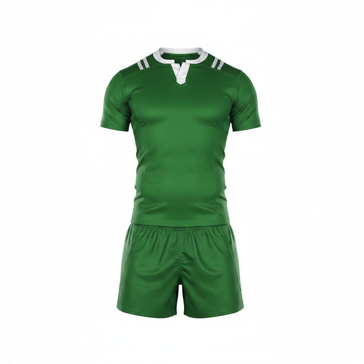 Rugby Players Kits | Standard | 4 Colors | Set of 22 | White / Green