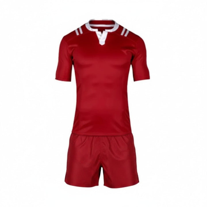 Rugby Players Kits | Standard | 4 Colors | Set of 22 | White / Red