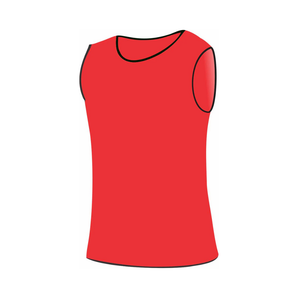 Grip Close End Bibs | Set of 10 | Red