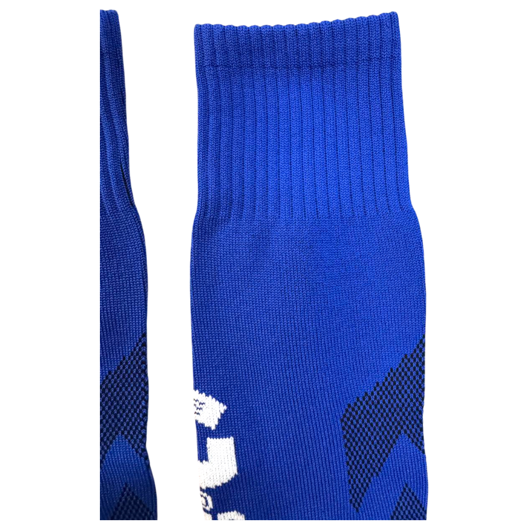 Grip Premium Padded Soccer Socks | Royal | Set Of 14
