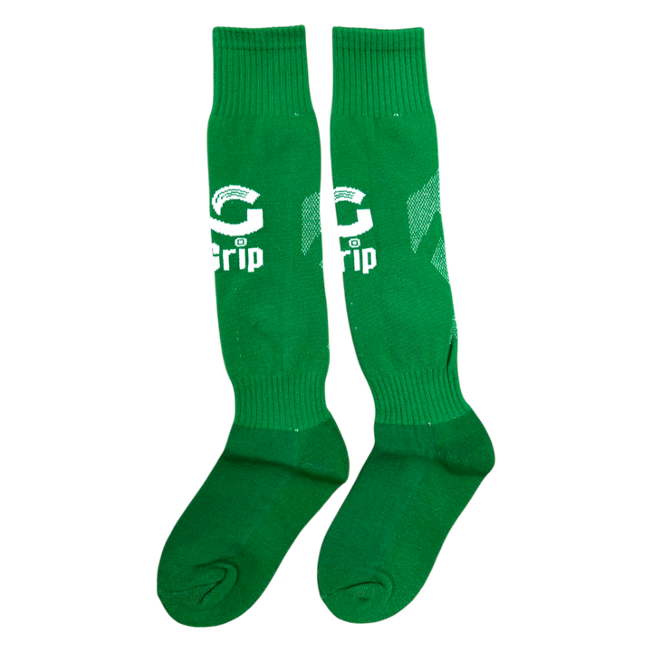 Grip Premium Padded Soccer Socks | Green | Set Of 14