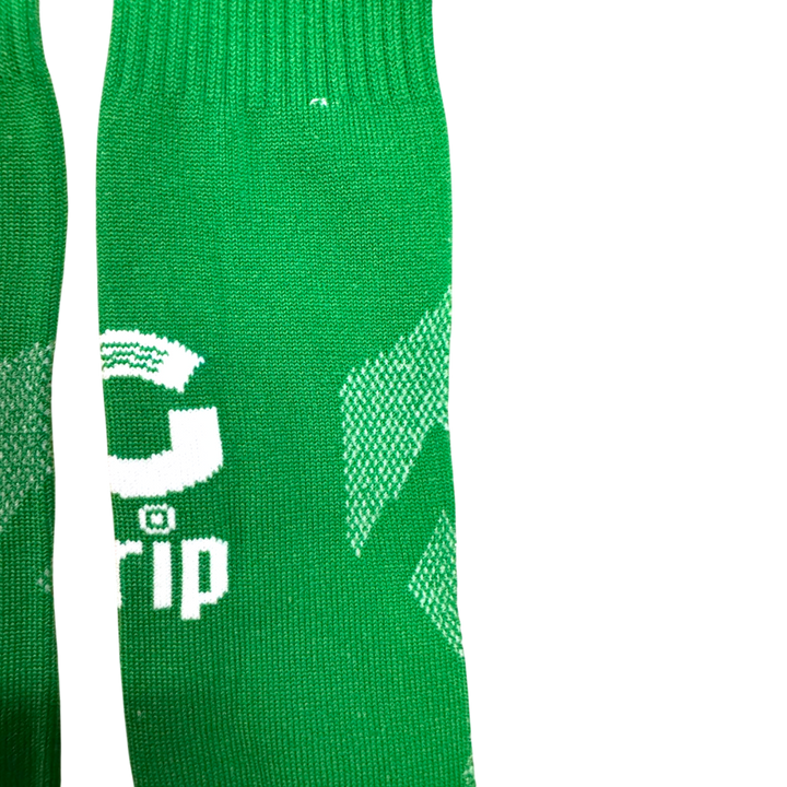 Grip Premium Padded Soccer Socks | Green | Set Of 14