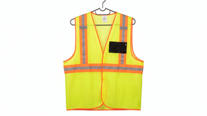 Hi-Vis Orange Safety Vest – High-Visibility Reflective Workwear