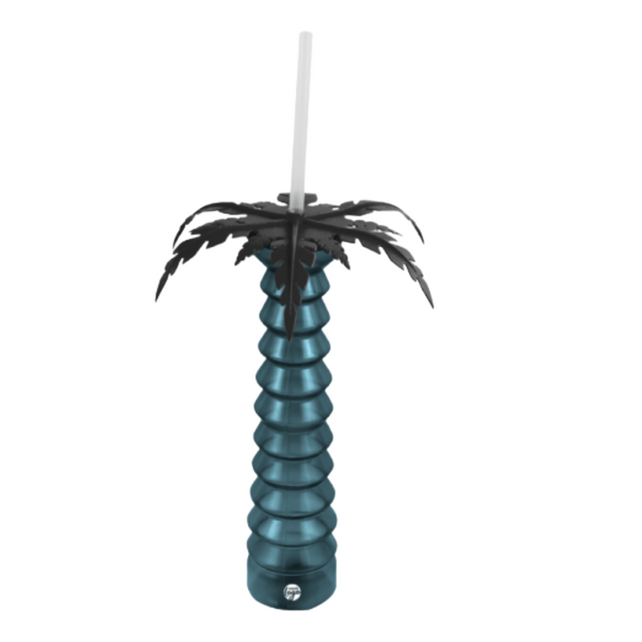 Palm Tree Yard Glass