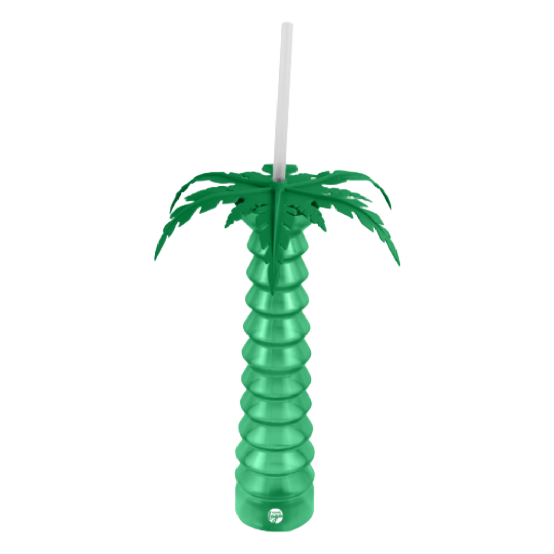 Palm Tree Yard Glass
