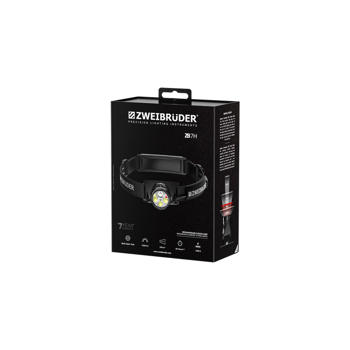 Zweibruder Zweibrüder ZB7H LED Headlamp 1200 lumens