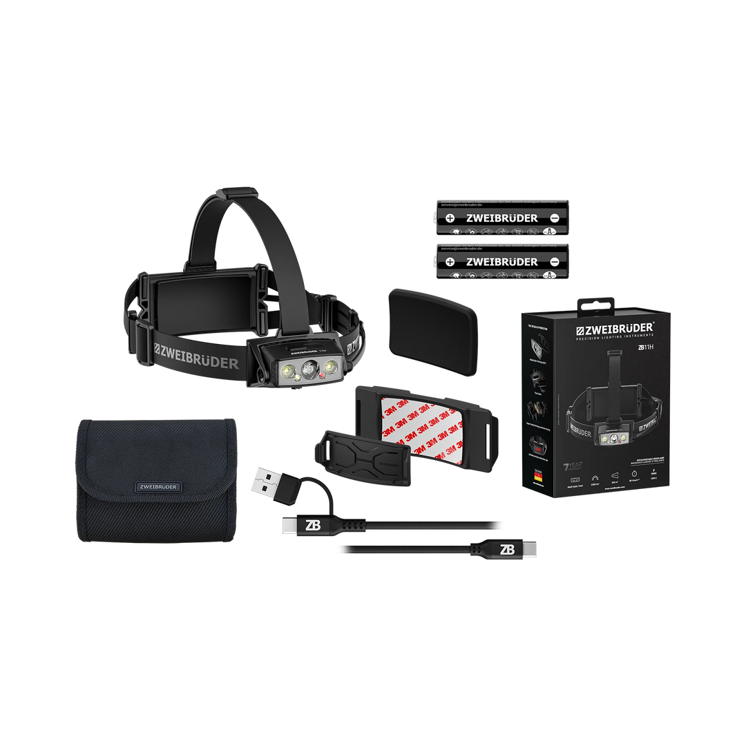 Zweibruder Zweibrüder ZB11H LED Headlamp 2500 lumens