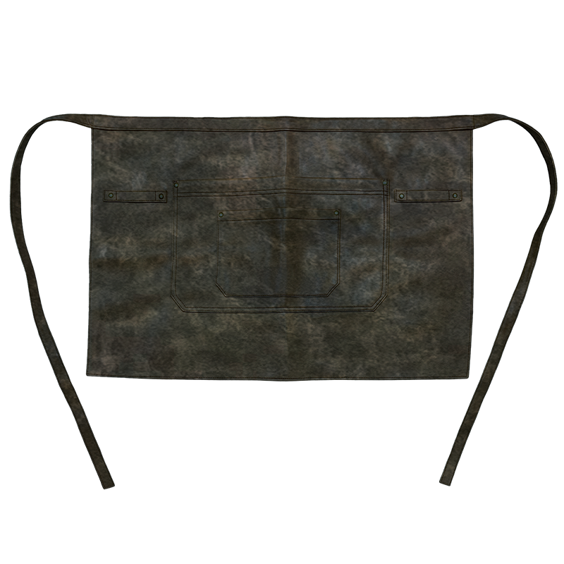 Zuco Half Apron Black