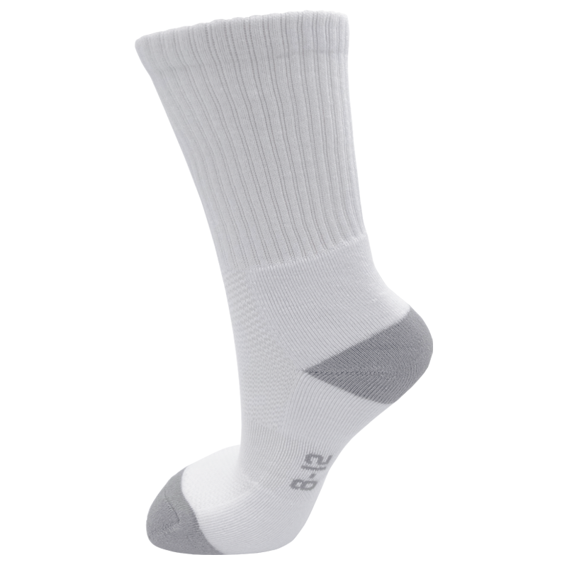 Zuco Stride Cast Sock – White