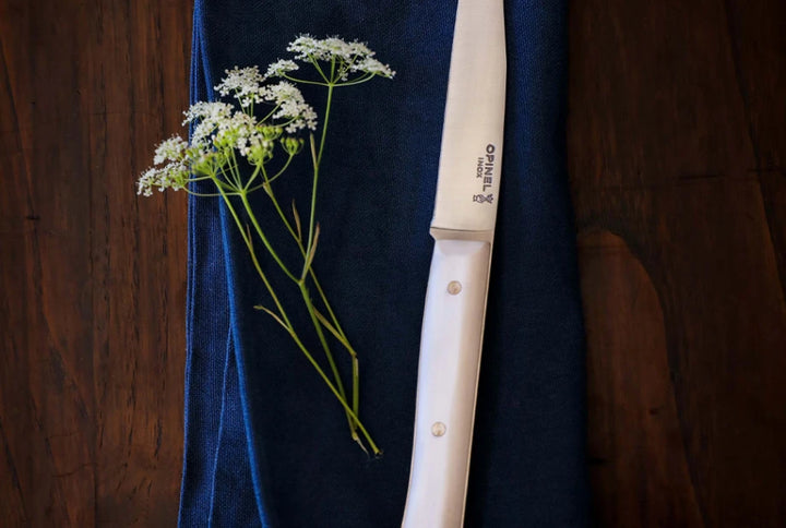 Opinel Facette Table Knives – Set of 4 – White
