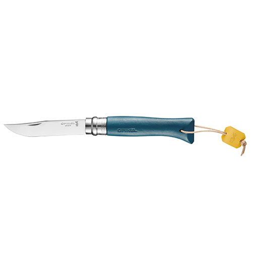 Opinel No 8 Blue Leather