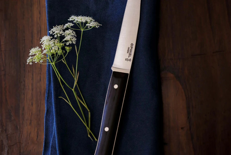 Opinel Facette Table Knives – Set of 4 – Thermo Heated