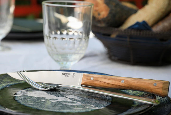 Opinel Facette Table Knives – Set of 4 – Olivier