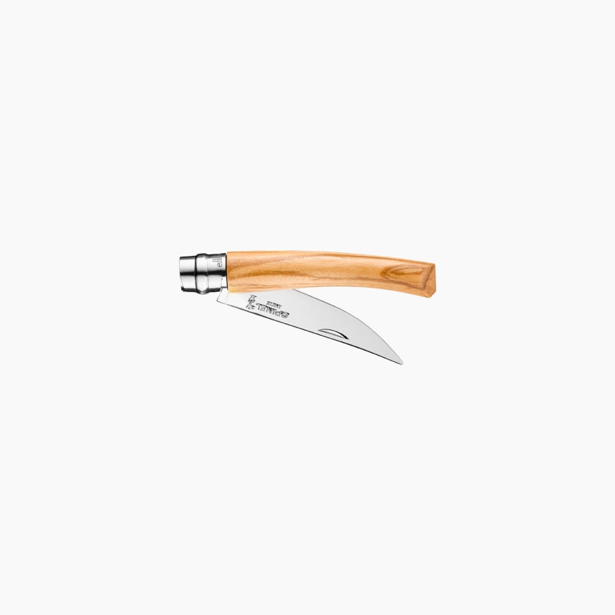 Opinel No 8 Slim Olive Mirror Blade