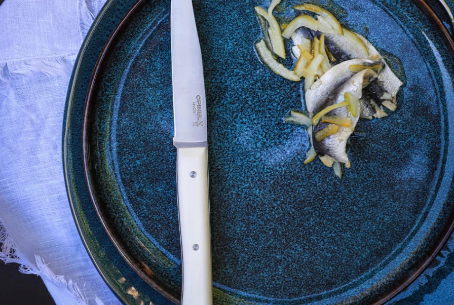 Opinel Facette Table Knives – Set of 4 – White