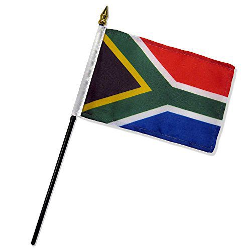 South African Stick Flag | 20 x 10 cm