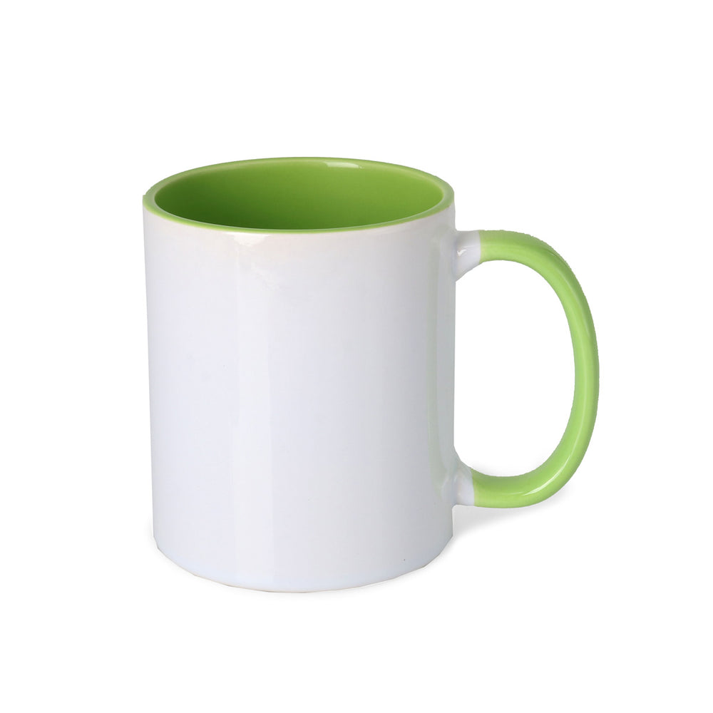 Two Tone Mug image | custom branded sublimation mugs | Just Brand