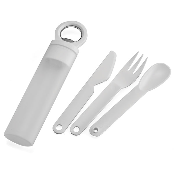 Fetzy Bottle Opener Cutlery Set-Bottle Openers-corporate gift ideas for employees-branded corporate gifts | corporate gifts south africa | Just Brand