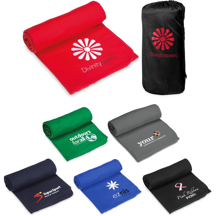 Cuddle Fleece Blanket-Fleece Blankets-corporate gift ideas for employees-branded corporate gifts | corporate gifts south africa | Just Brand