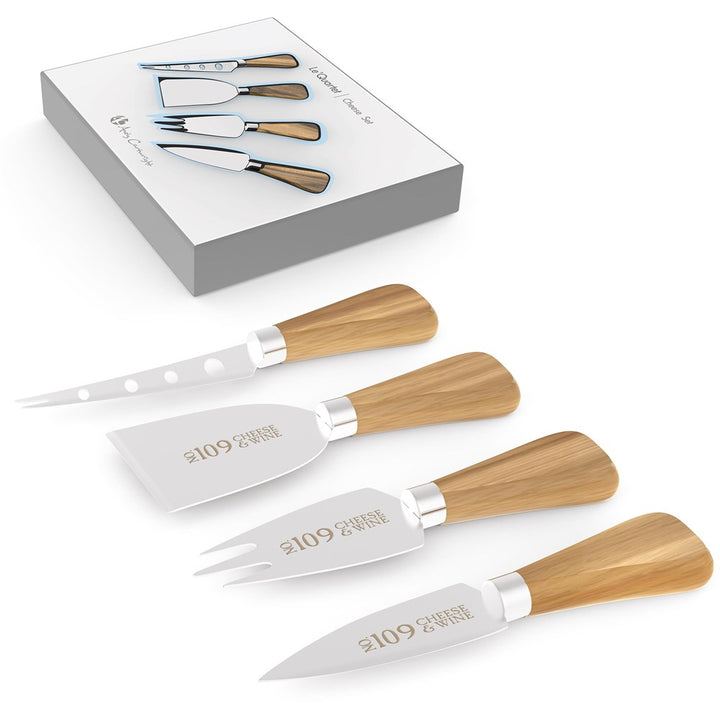 Andy Cartwright Le Quartet Cheese Set-Kitchen Utensils-corporate gift ideas for employees-branded corporate gifts | corporate gifts south africa | Just Brand