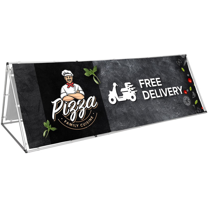Ovation Sublimated A-Frame With Fabric Print 3m X 1m 