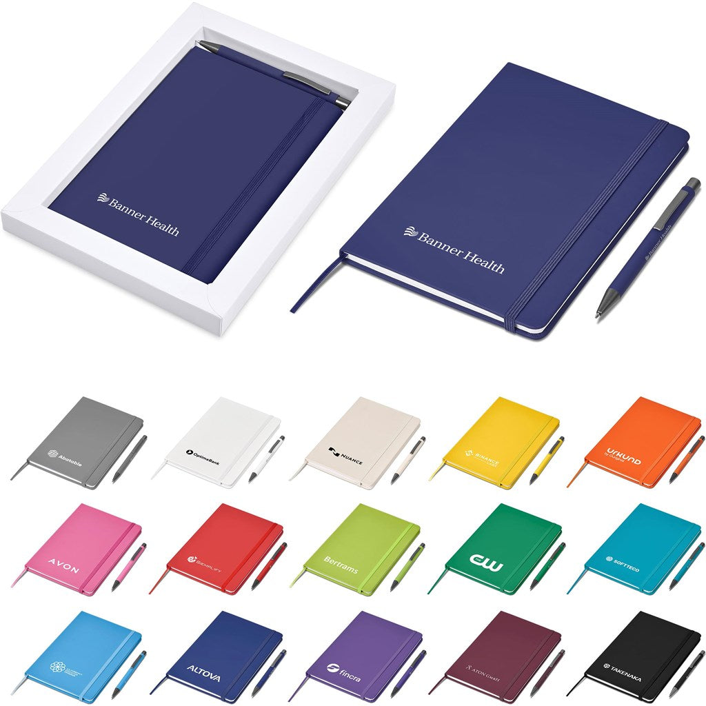 Hibiscus Notebook & Pen Set | Custom Notebook With Pen – Just Brand