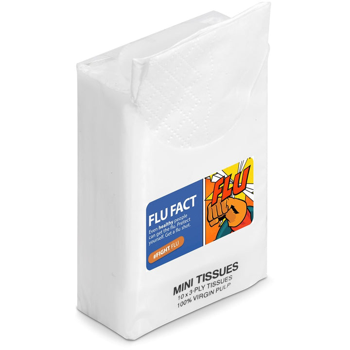 Serenity Tissues - 10 sheets-Wipes & Tissues-corporate gift ideas for employees-branded corporate gifts | corporate gifts south africa | Just Brand