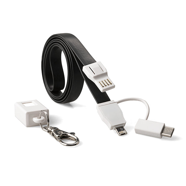 Silicone Lanyard Charging Cable image