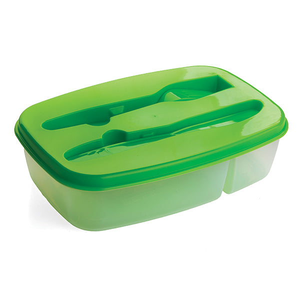 2 Section Food Container-Kitchen Essentials-corporate gift ideas for employees-branded corporate gifts | corporate gifts south africa | Just Brand