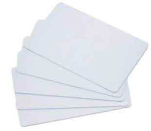 White PVC Cards 760gsm – Pack of 50