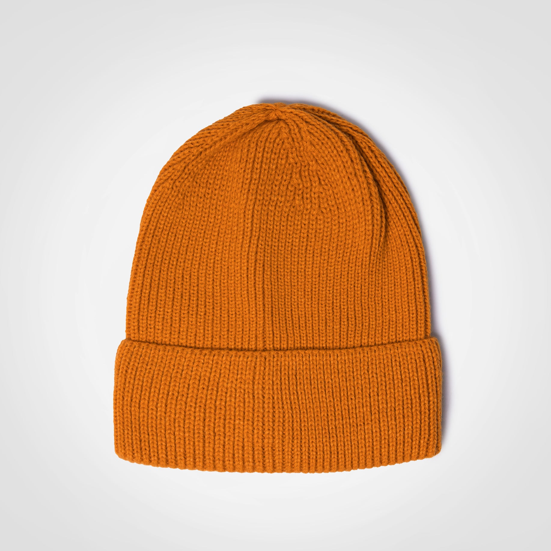 Orange Beanie | Fisherman Beanie Orange | Plain Beanies For Sale