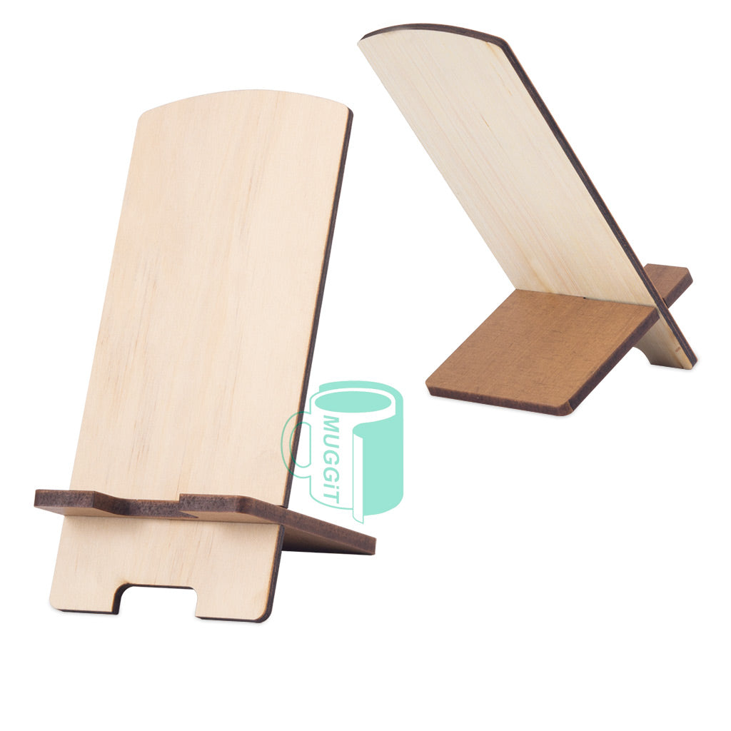 Bamboo Cellphone Stand - product view 1