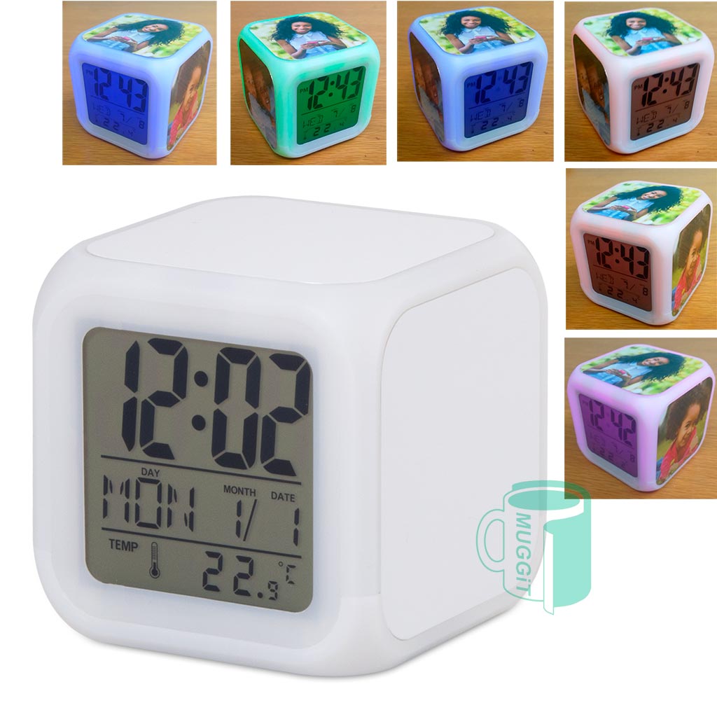 Clock Digital Cube - product view 1