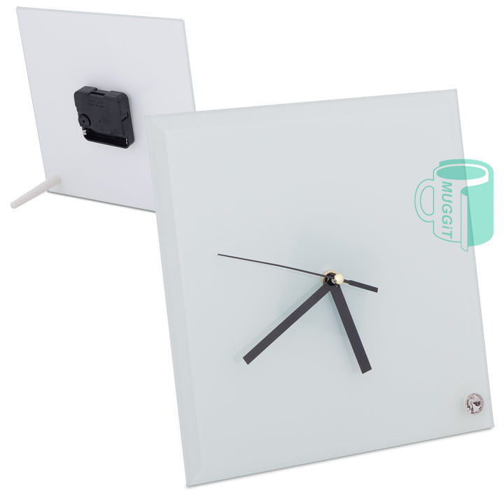 Clock Glass Square - product view 1