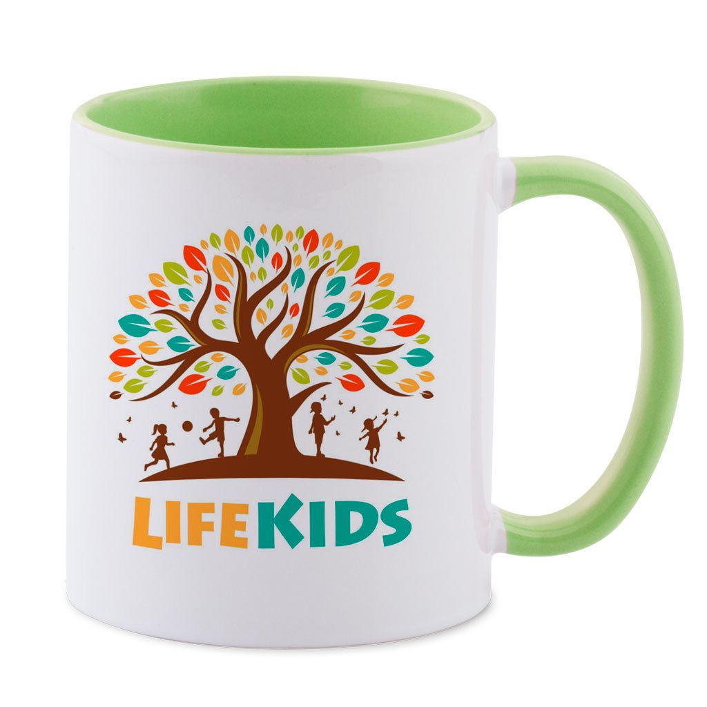 Two Tone Inner & Handle Mugs - product view 8