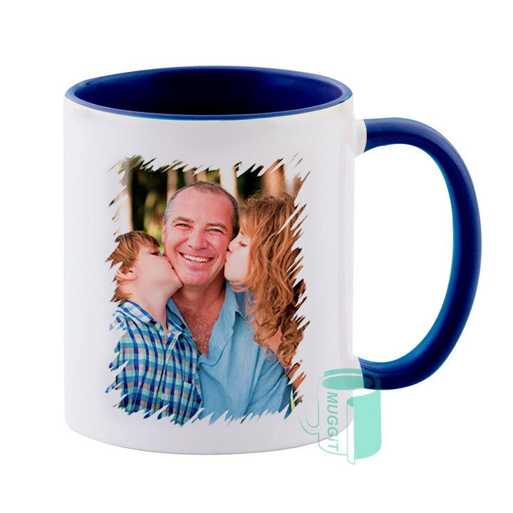 Two Tone Inner & Handle Mugs - product view 5