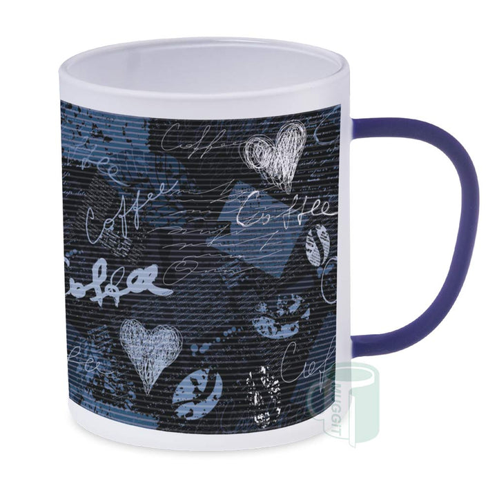 Frosted 13oz Glass Mugs - product view 3