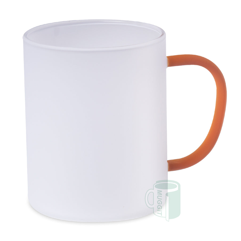 Frosted 13oz Glass Mugs - product view 6