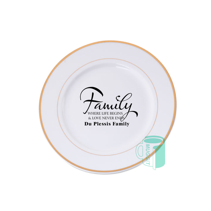 Plate Gold - product view 2