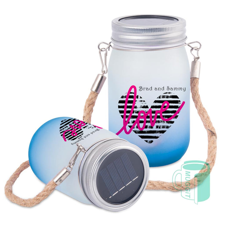 Solar Mason Jar LED - product view 4