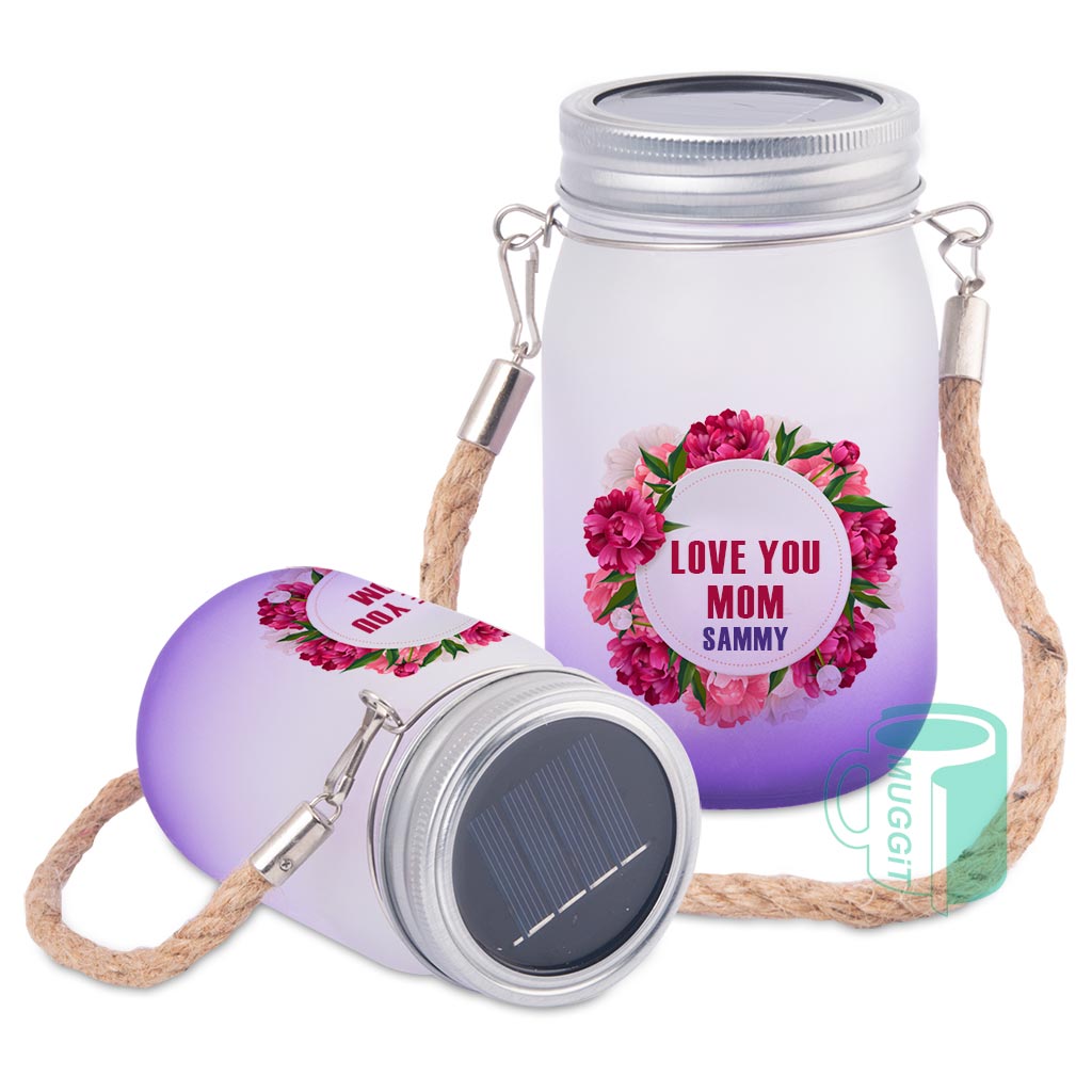 Solar Mason Jar LED - product view 2