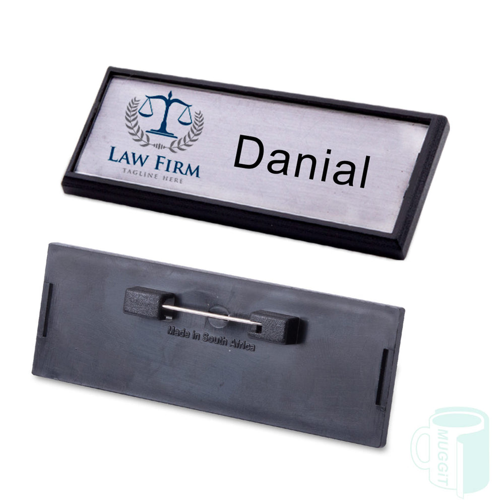 Sublimation Badge Pin - product view 2
